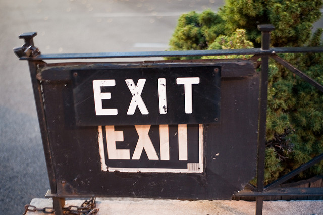 exit